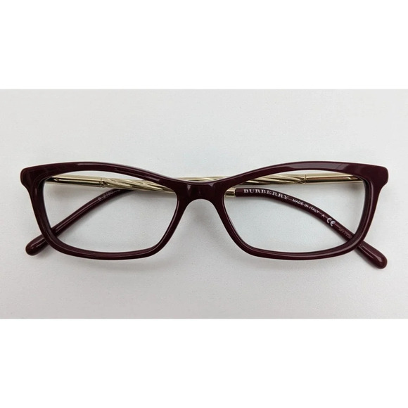 🕶️Made in Italy! Burberry B1290 3403 Eyeglasses 54/15 140 /KAG304🕶️ - Picture 1 of 10